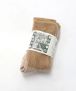 organic brown socks